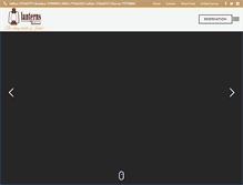 Tablet Screenshot of lanternsrestaurant.com